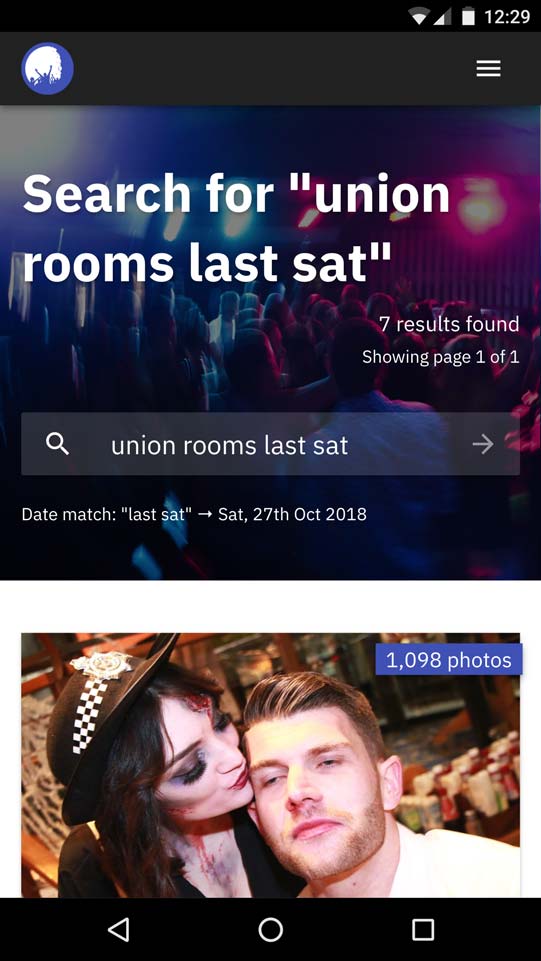 An album view on the Smileonthetiles website