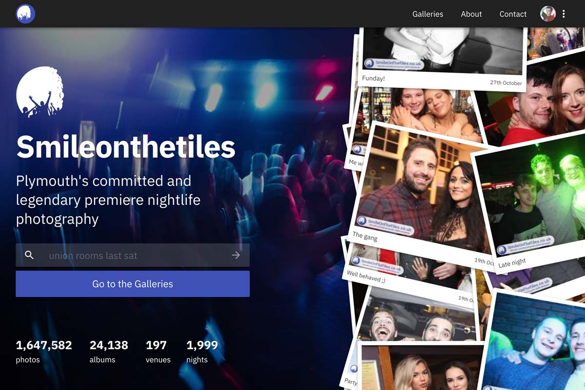 smileonthetiles.co.uk home page